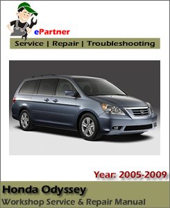 2008 Honda odyssey owners manual download