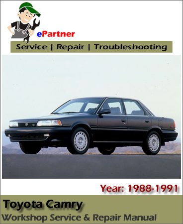 1991 toyota camry manual mpg #6