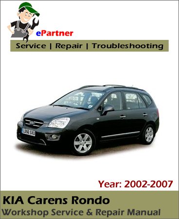Kia Carens Rondo Service Repair Manual 2002-2007