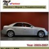 Cadillac CTS Service Repair Manual 2003-2007