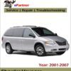 Chrysler Voyager Service Repair Manual 2001-2007