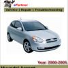 Hyundai Accent Service Repair Manual 2000-2005