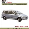 Hyundai Trajet Service Repair Manual 2000-2004