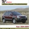 Hyundai Tucson Service Repair Manual 2004-2009