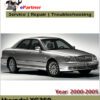 Hyundai XG250 XG300 XG350 Service Repair Manual 2000-2005
