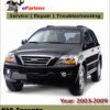 Kia Sorento Service Repair Manual 2003-2009